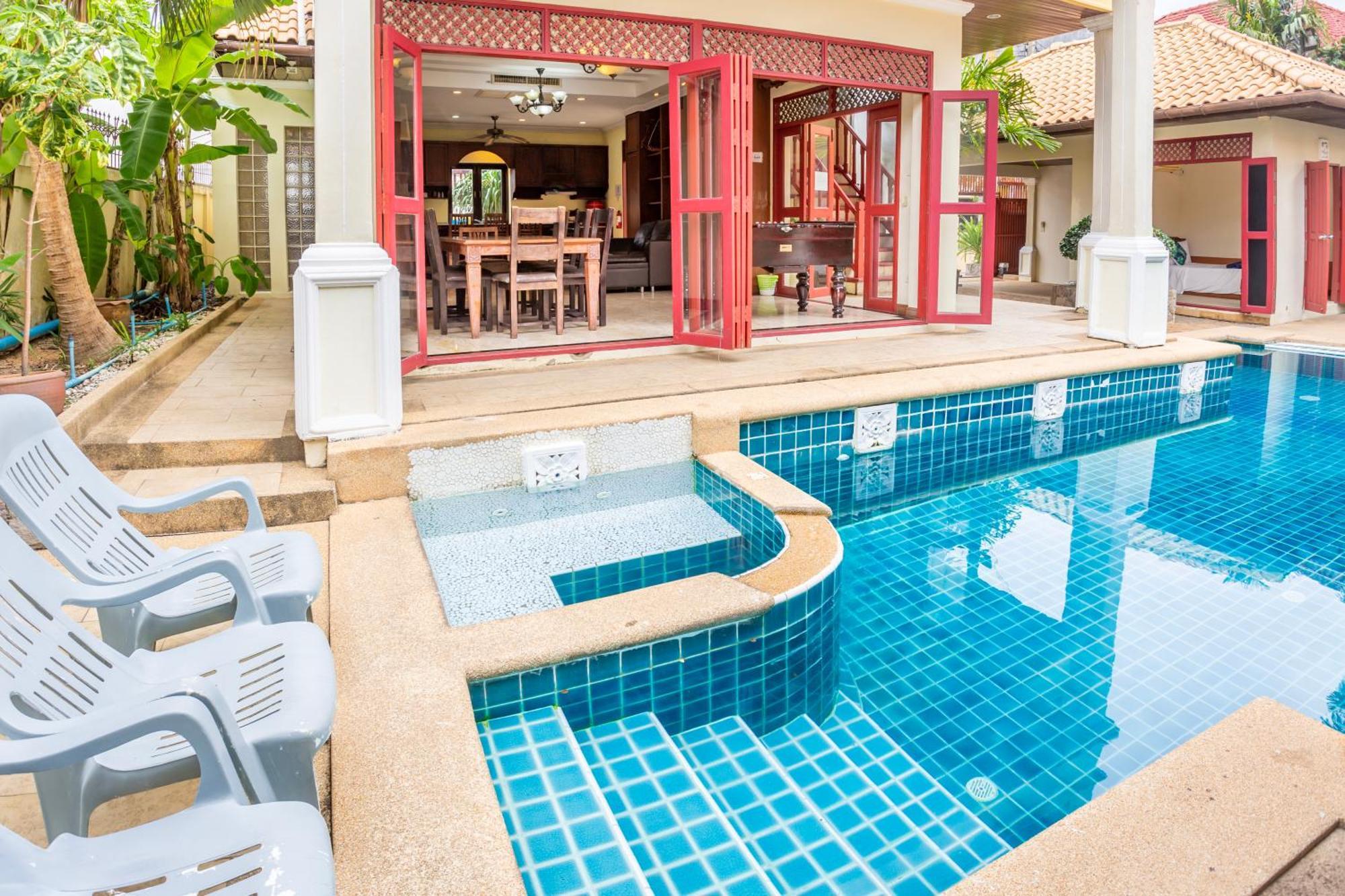 Bali Pool Villa, 5 Min To Walking Street & The Beaches Pattaya Exterior foto